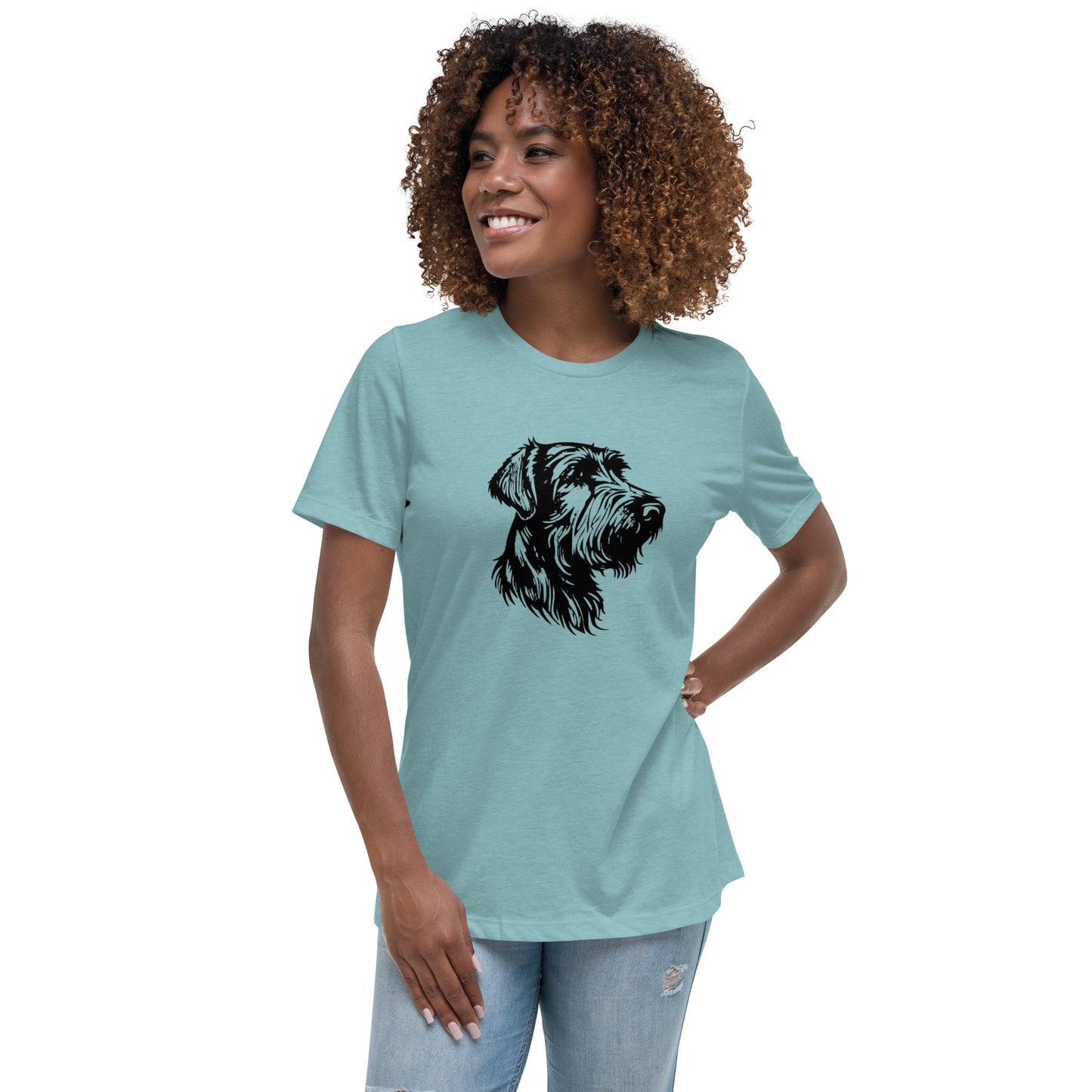 Irish Wolfhound Graphic Women's Relaxed T-Shirt