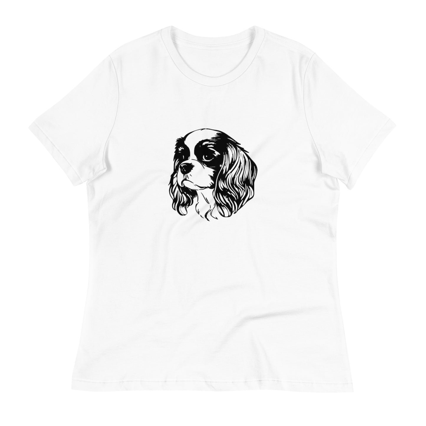 Cavalier King Charles Spaniel Graphic Women's Relaxed T-Shirt